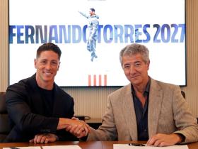 马德里竞技续约费尔南多-托雷斯，将继续执教B队至2027年