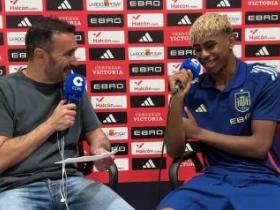 亚马尔接受采访：谈巴萨团队、未来愿景