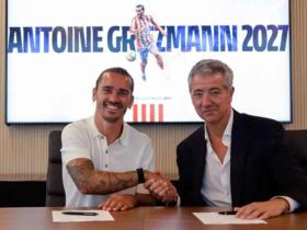 格列兹曼与马竞完成续约，或将前往美国大联盟