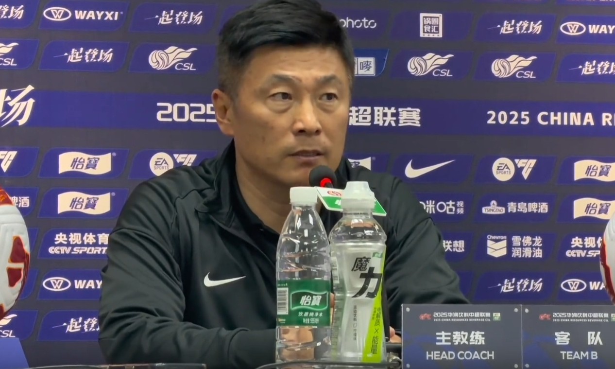 李国旭：结果能够接受，双方各踢了半场好球