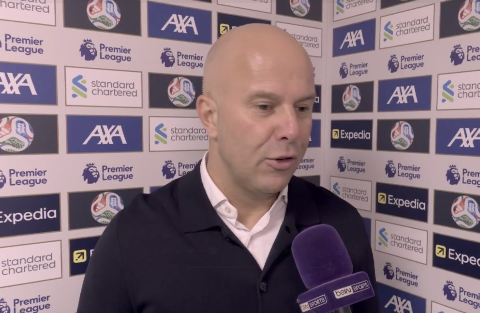 球迷高唱我的名字？斯洛特：这说明球迷很特别，也懂得感激