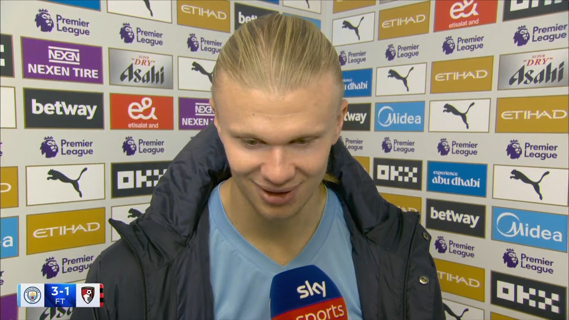 哈兰德：在我被换下的时候，可能会有一些范特西玩家不太高兴