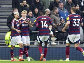 纽卡斯尔联客场2-1胜托特纳姆热刺