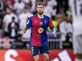 巴萨后卫伊尼戈-马丁内斯续约未完成，西甲联盟表示薪资空间不足