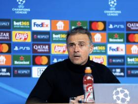 巴黎圣日耳曼大胜布雷斯特 恩里克谈欧冠挑战和球队准备