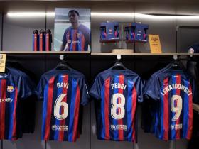 巴萨球衣销量排行榜揭晓：莱万多夫斯基力压亚马尔