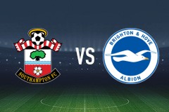 英超联赛：南安普顿对阵布莱顿