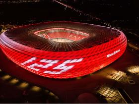 拜仁慕尼黑足球俱乐部125周年灯光秀盛典