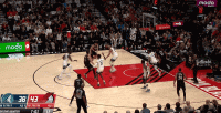 歡迎來到NBA，楊瀚森被戈貝爾蓋帽后又慘遭麥丹隔扣