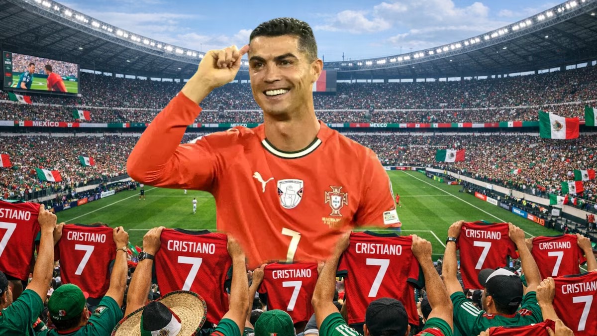 偶像力量，墨媒：墨西哥球迷计划友谊赛第7分钟高呼C罗名字