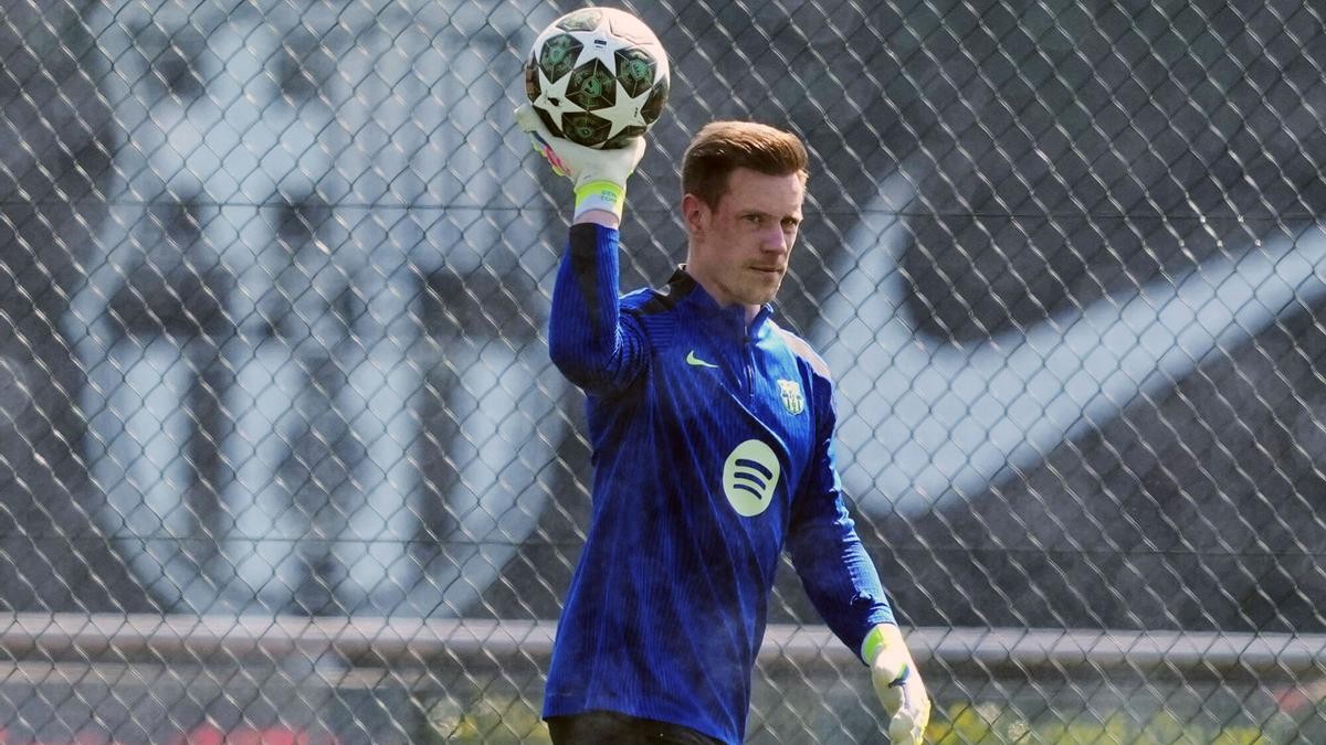 每体：特尔施特根已进行轻度训练，但还需至少1个月康复