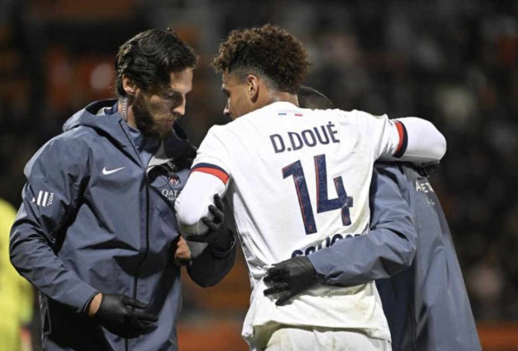 队报：杜埃的伤病与旧伤无关，球员身体疲劳是间接原因