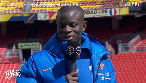 坎特：不会计较首发和出场时间，只想帮法国队拿出好的表现