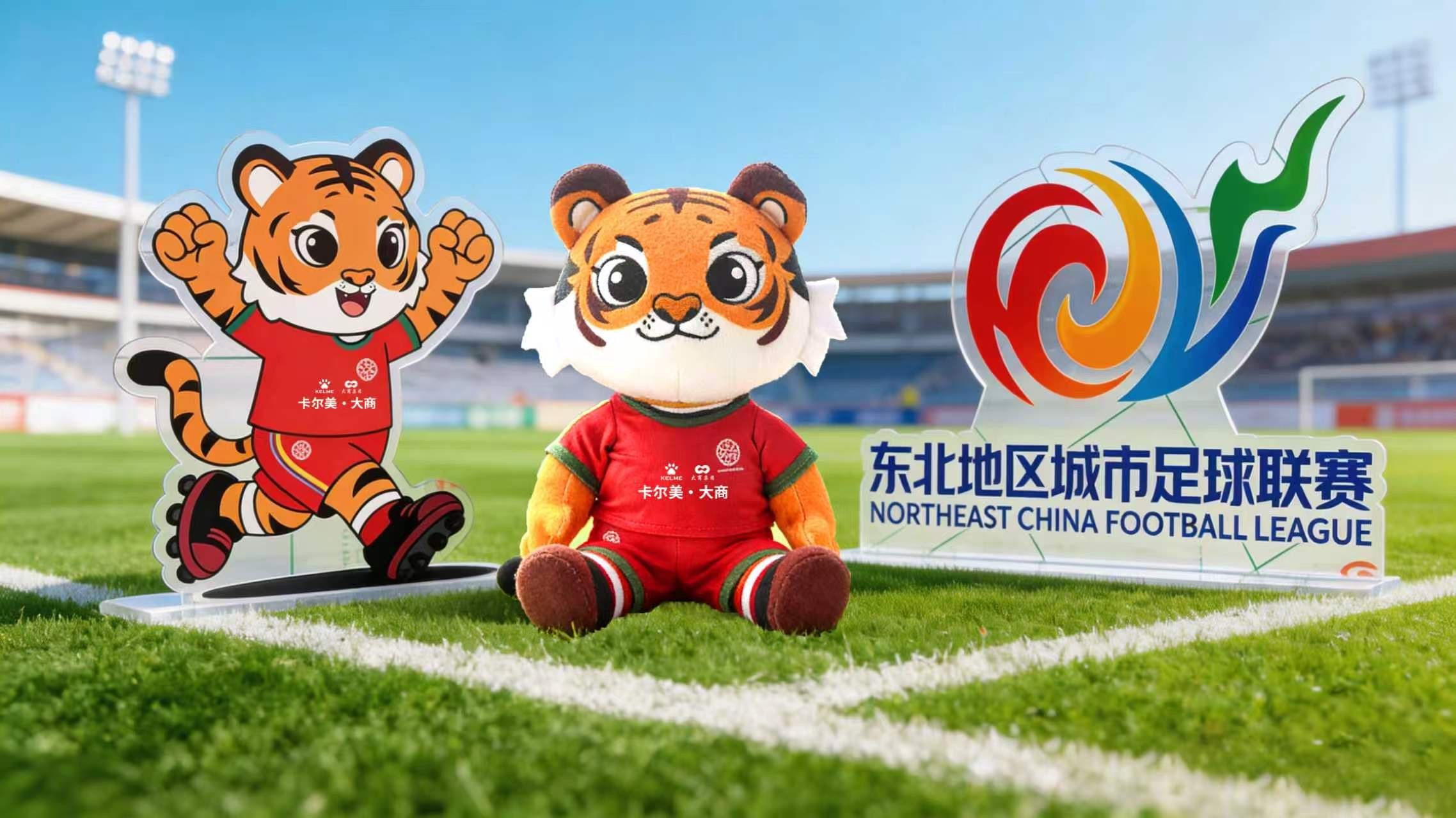 东北超发布赛事logo，吉祥物“虎哥”以东北虎为原型