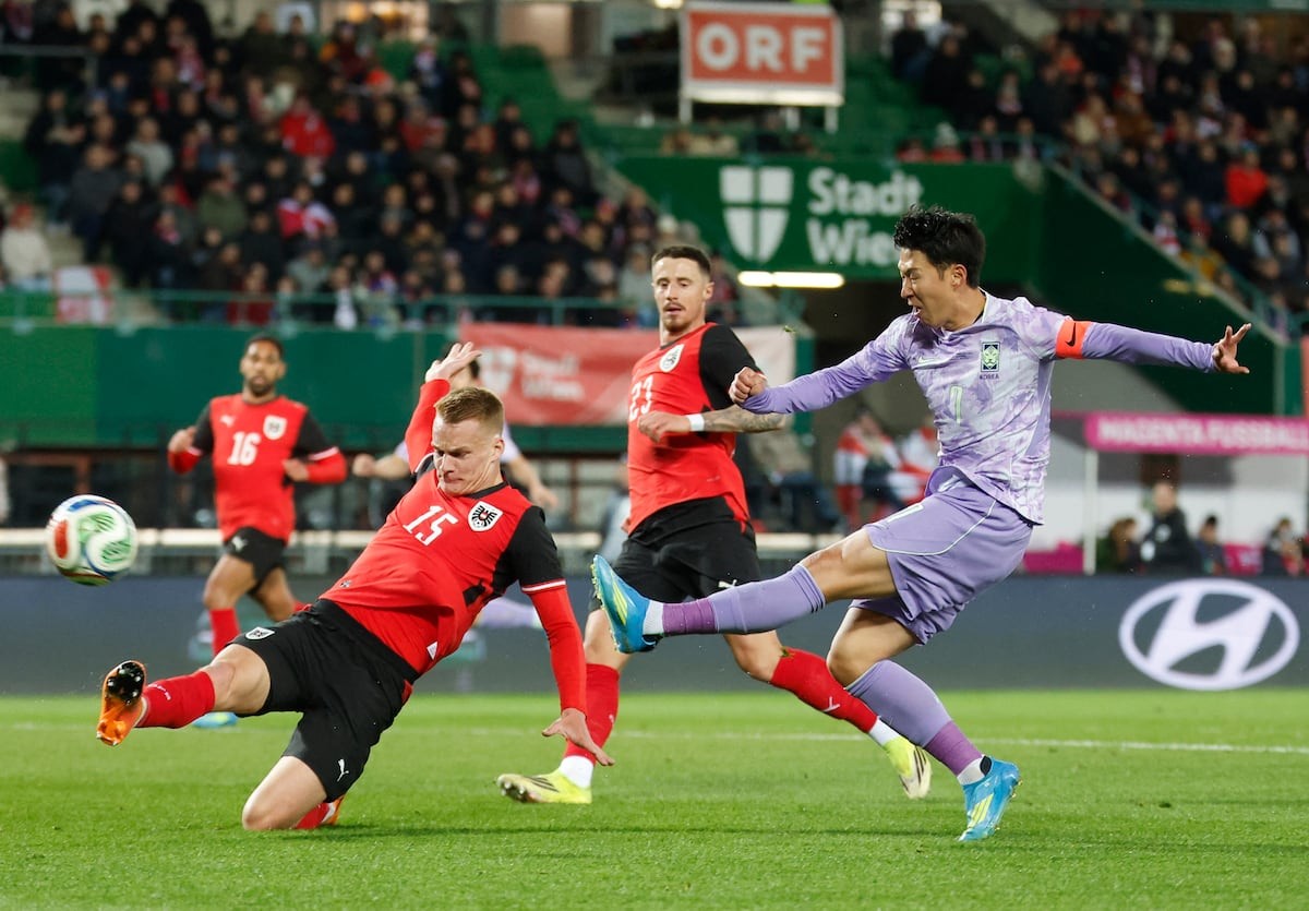 阿斯：世界杯前友谊赛全败，韩国队世界杯恐不在最佳状态