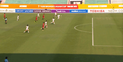 半场战报：中国U20女足2-0越南女足U20，郑璐梅开二度