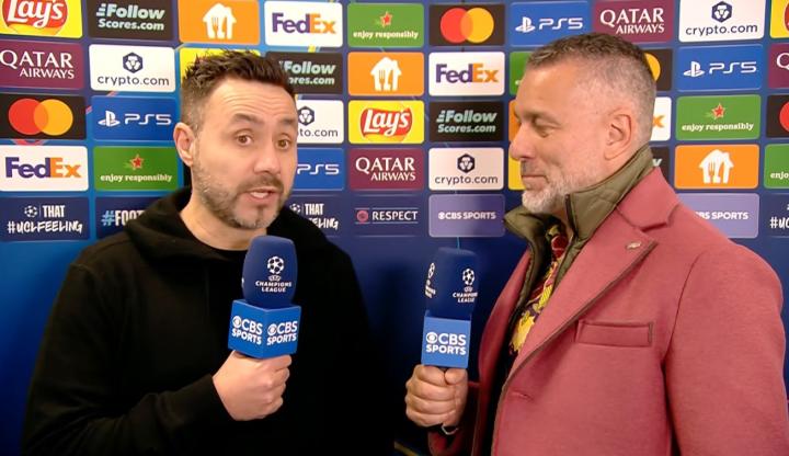 德泽尔比：我们的进攻方式不对，下半场出现机会但没有把握住