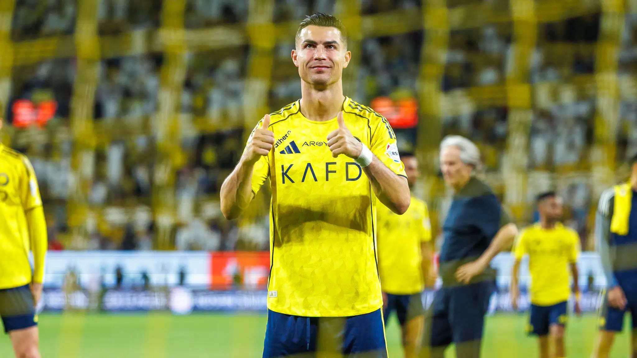 胜利主帅：我们在领先情况下选择让C罗休息，他同意下场休息