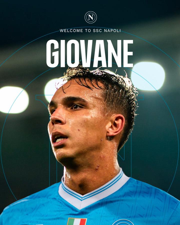 官宣 | 北京时间1月25日凌晨，那不勒斯俱乐部...