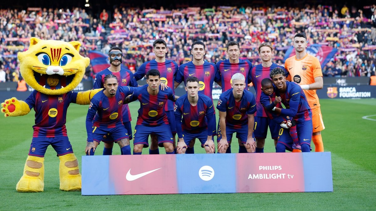 十战全胜，巴萨是本赛季五大联赛唯一仍保持主场全胜的球队