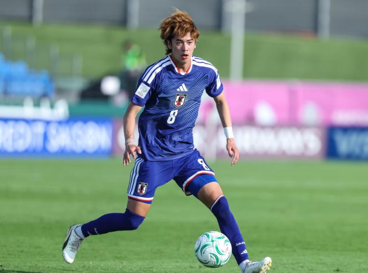 日本U23中场大关友翔：决赛中能打进四球我感到非常满意