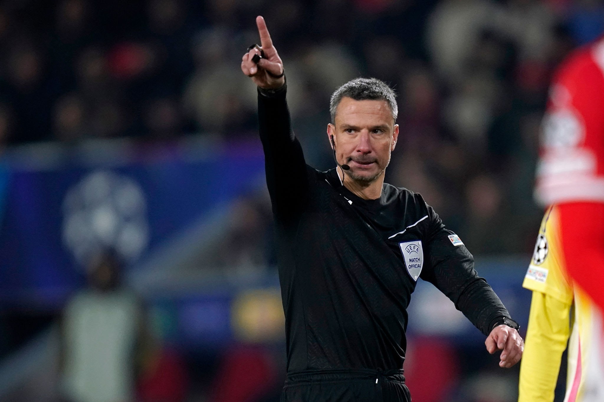 官方：斯洛文尼亚裁判温契奇将执法欧冠末轮巴黎vs纽卡