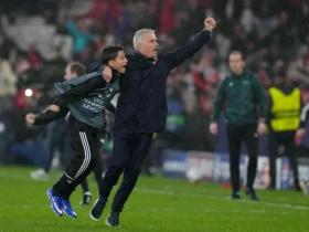 穆里尼奥赞本菲卡晋级表现