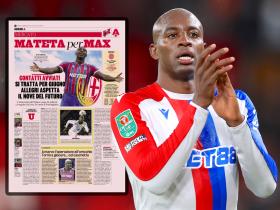 AC米兰即将签下水晶宫前锋 马特塔的特点分析