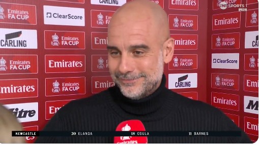 瓜迪奥拉：大幅度轮换是因为比赛太多了，这样大家都会有机会