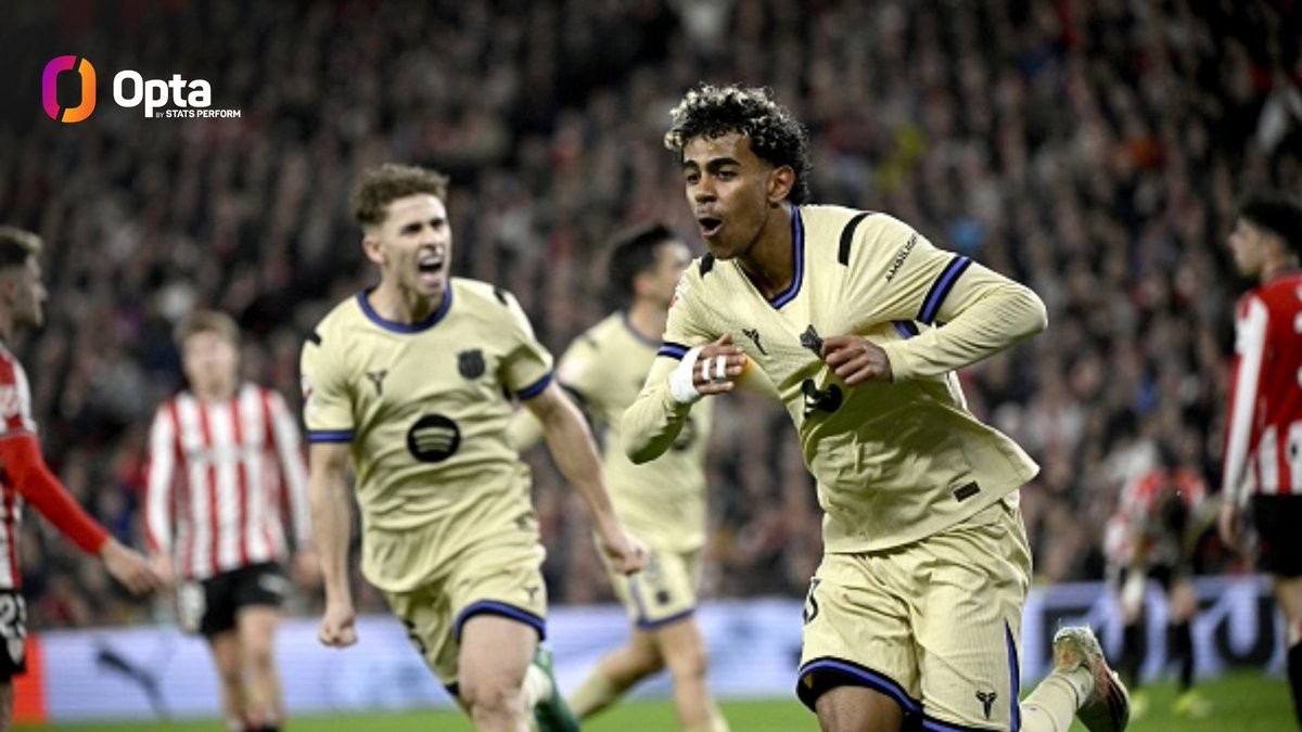 14球，亚马尔是本世纪为巴萨单赛季西甲进球第三多的本土球员