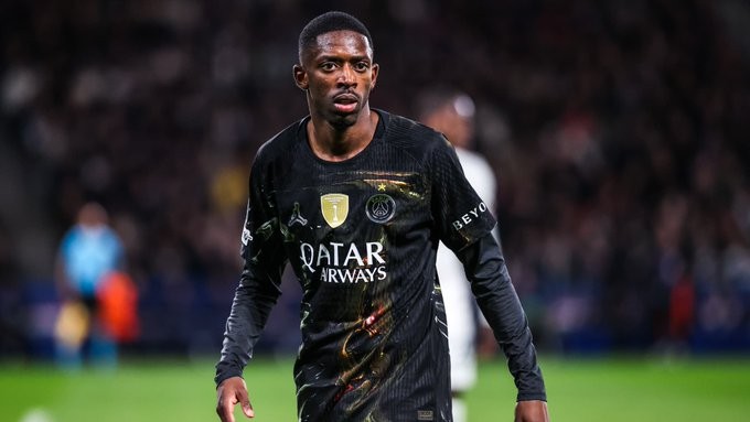 巴黎近5次欧冠对英超球队保持不败，此前从未连续6场不败