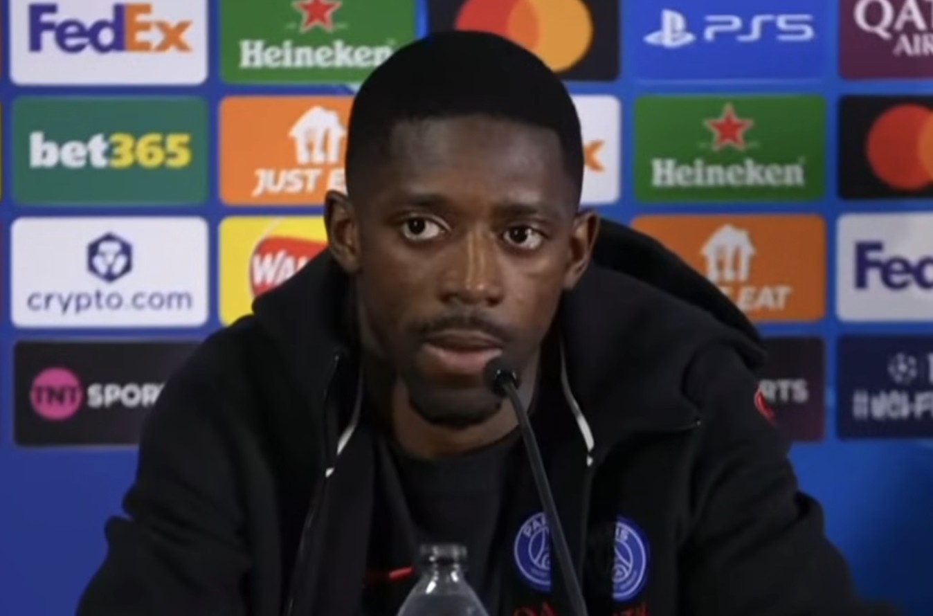 登贝莱：没理由不和大巴黎续约；虽领先但比赛的心态不会改变