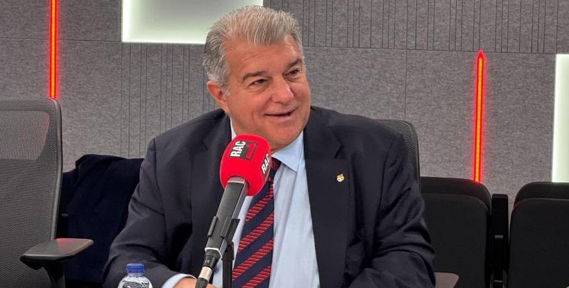 拉波尔塔：哈维的言论对竞选没影响；诺坎普完工能有4.5亿收入