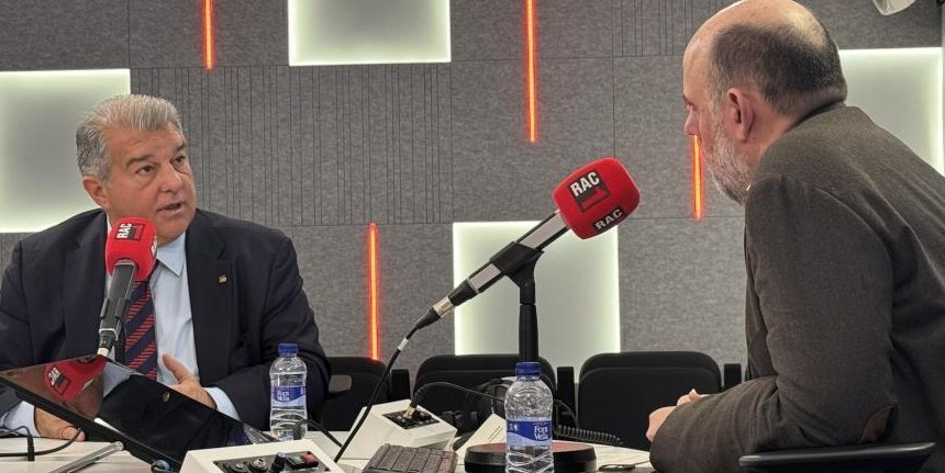 拉波尔塔：我非常希望能续约德科；若莱万留下我们会很高兴